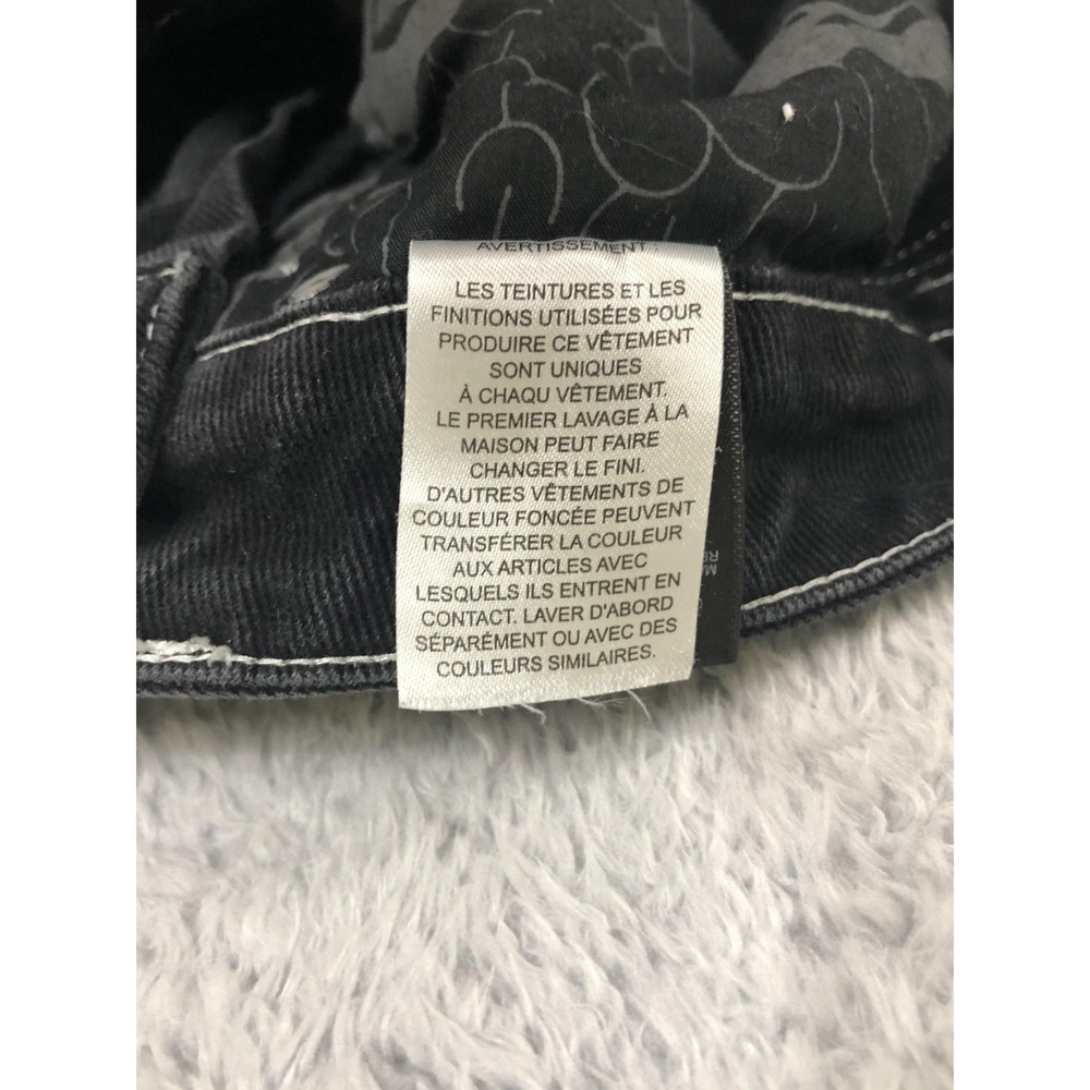 Empyre Jeans Womens 0 (25x29.5) Black Y2K Straight - Picture 11 of 16